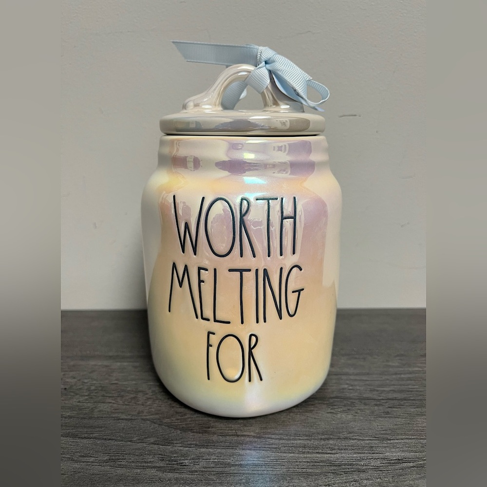 Rae Dunn Olaf Worth Melting For Canister.            Smoke Free Pet Free